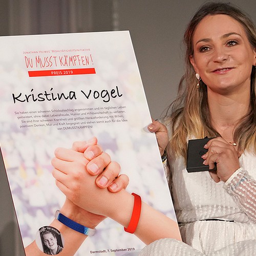 DUMUSSTKÄMPFEN! AWARD für Kristina Vogel